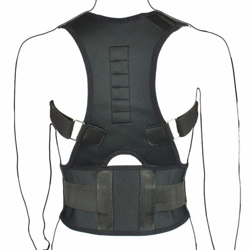“PosturePro™ Adjustable Back Support Brace”